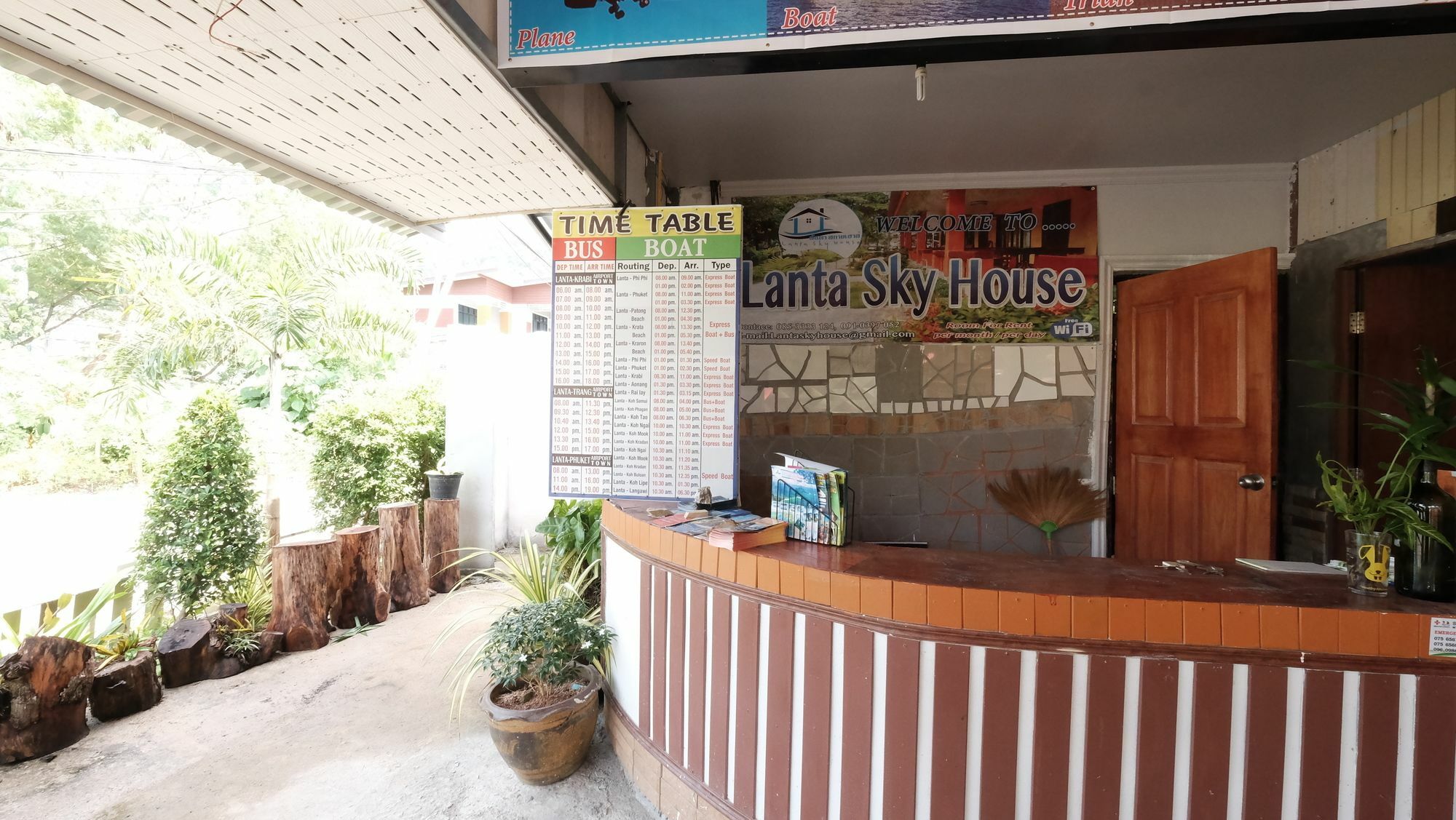 Lanta Sky House Hotell Ko Lanta Exteriör bild